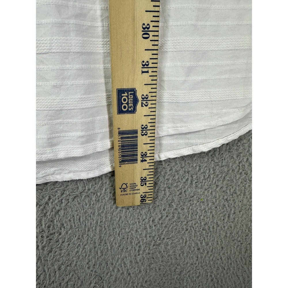 Old Navy Shirt Mens 4XL Tall White Everyday Regular Fit Short Sleeve Cotton New - Picture 6 of 11